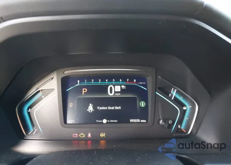 2021 Honda Odyssey Ex-L из США, поврежденный, VIN 5FNRL6H78MB035945